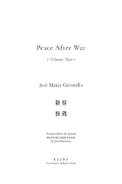 Peace After War, Vol. II