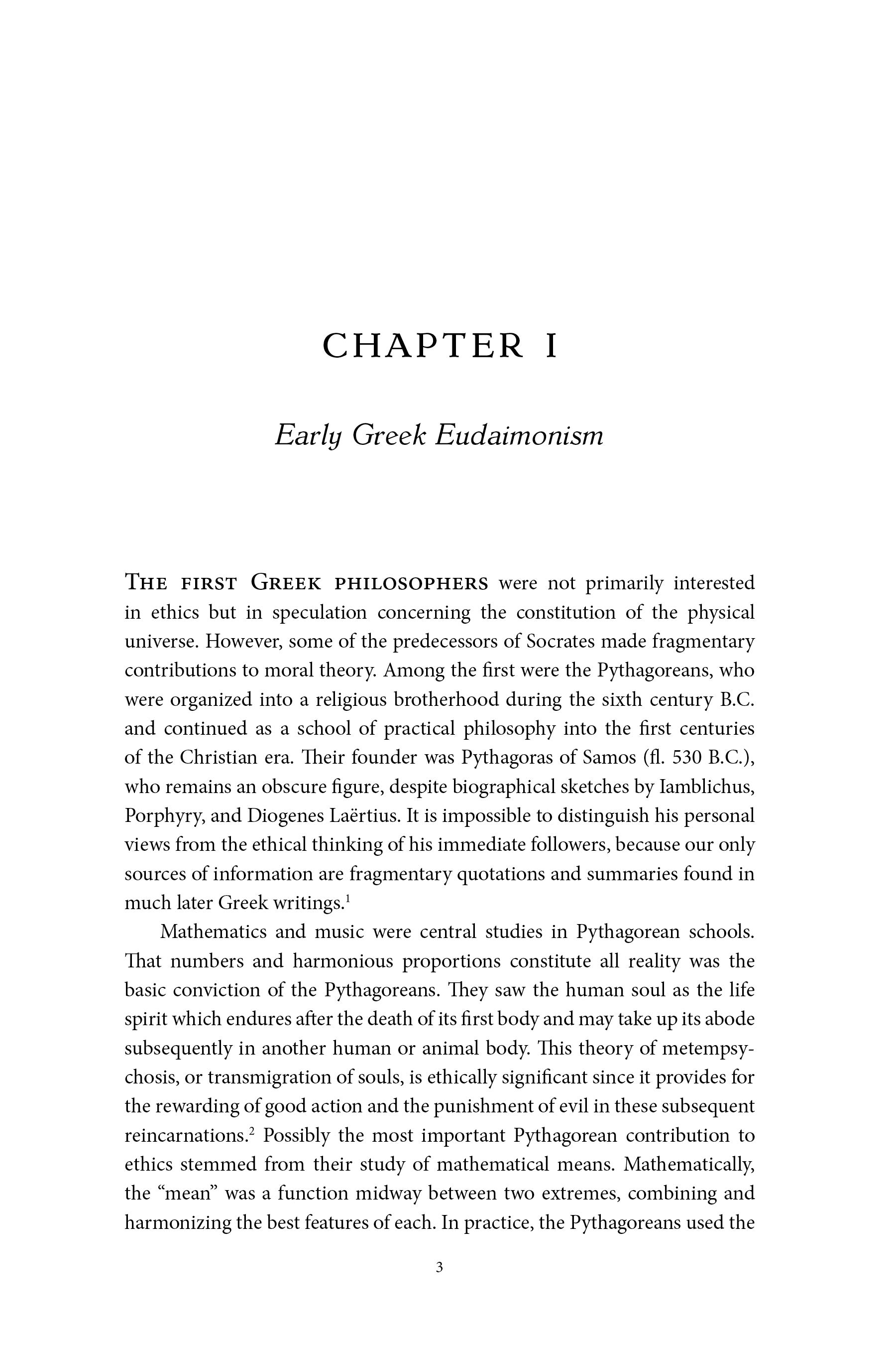 The History of Ethics