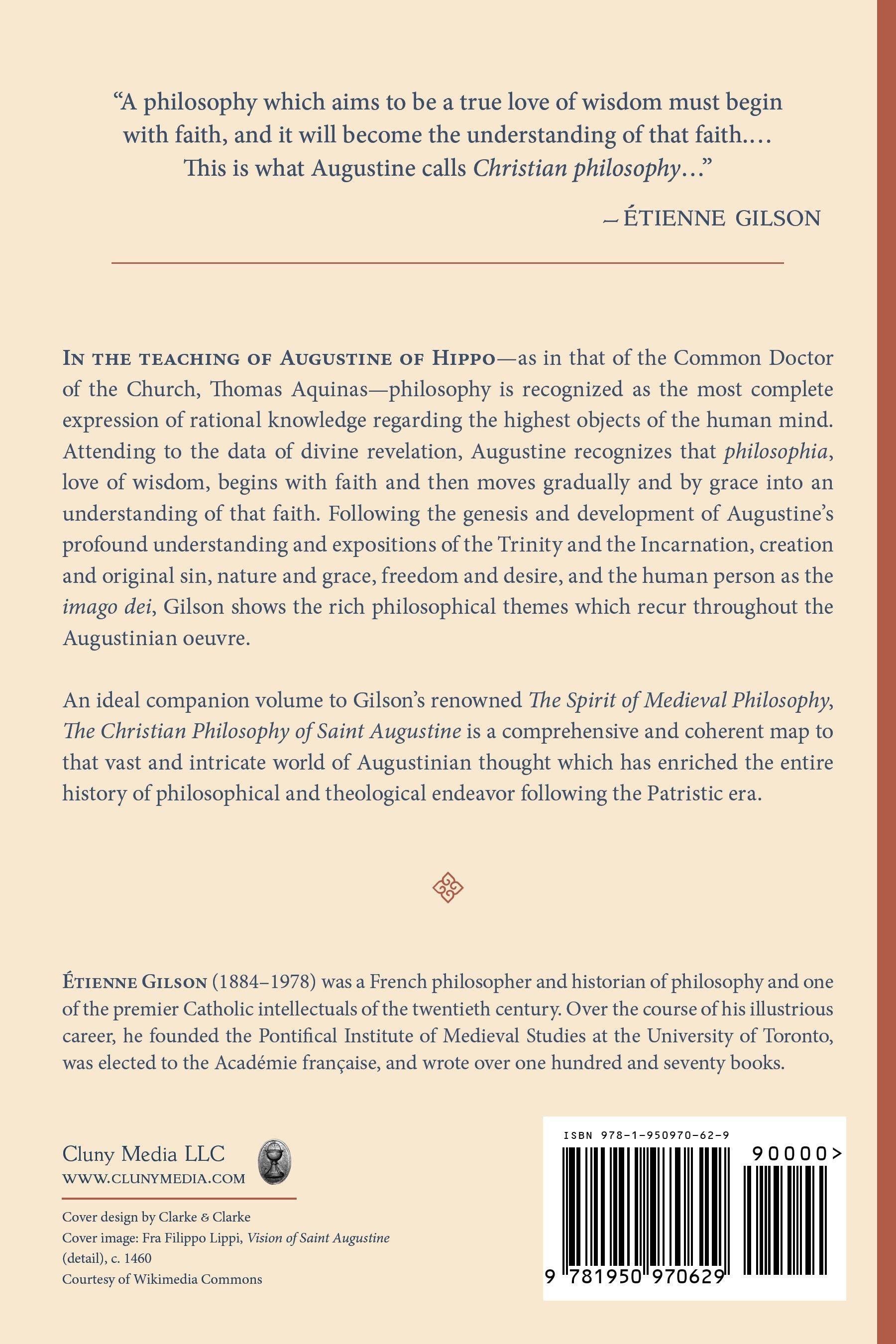 The Christian Philosophy of Saint Augustine - ClunyMedia