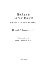 The State in Catholic Thought