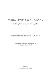 Thomistic Psychology