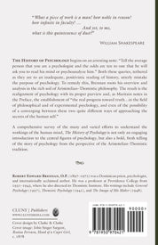 The History of Psychology