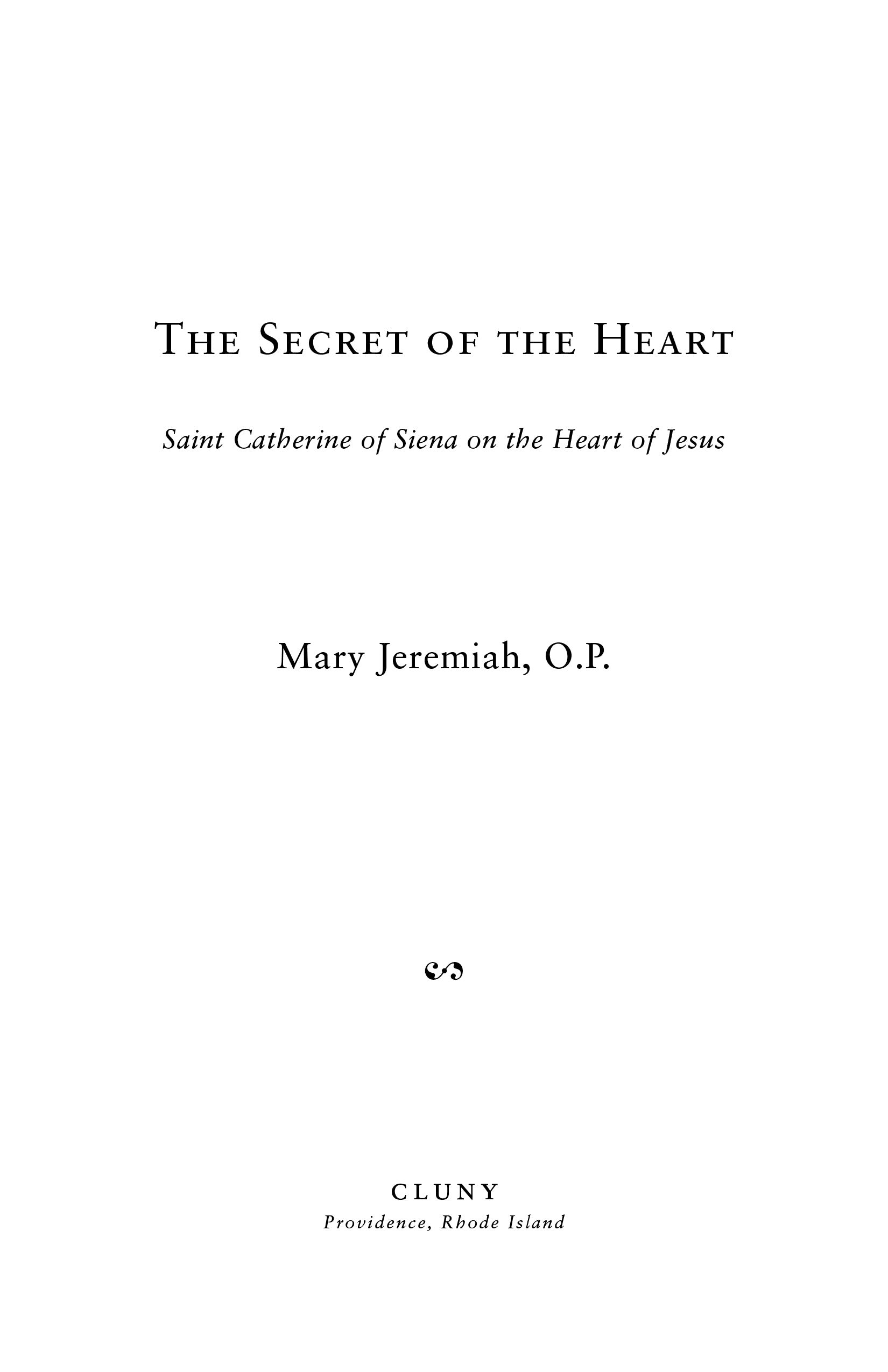 The Secret of the Heart