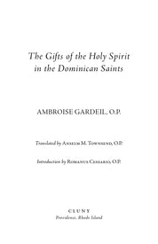 The Gifts of the Holy Spirit in the Dominican Saints
