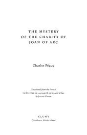 The Mystery of the Charity of Joan of Arc