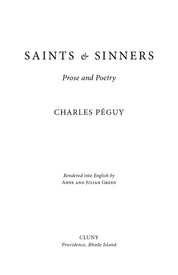 Saints and Sinners