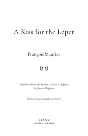 A Kiss for the Leper