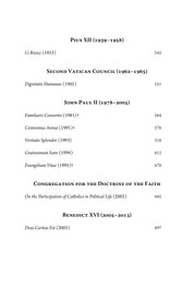 A Reader in Catholic Social Teaching