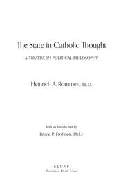 The State in Catholic Thought