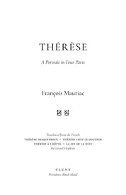 Thérèse: A Portrait in Four Parts