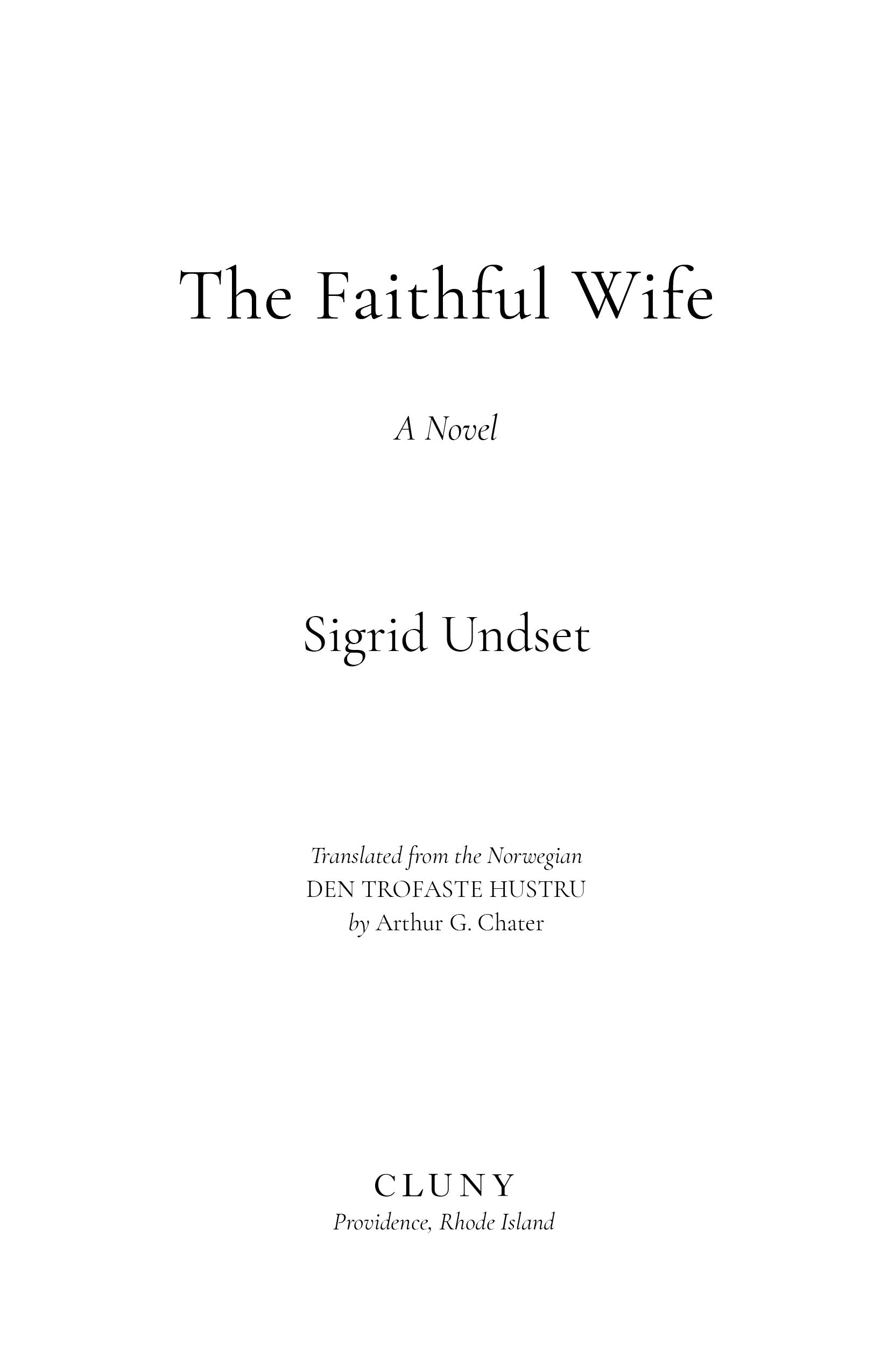 The Faithful Wife