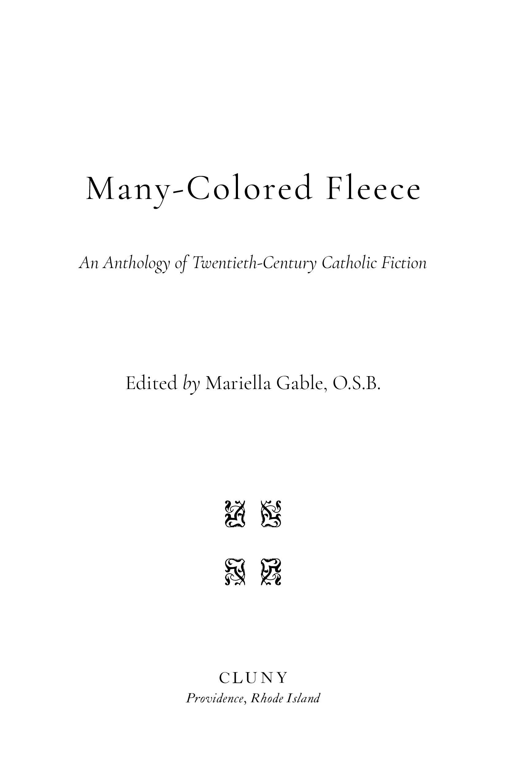 Many-Colored Fleece