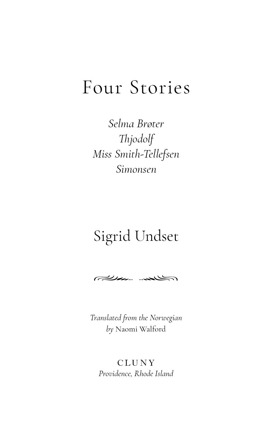 Four Stories