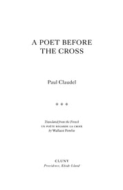 A Poet Before the Cross