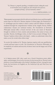 The Foundations of Thomistic Philosophy