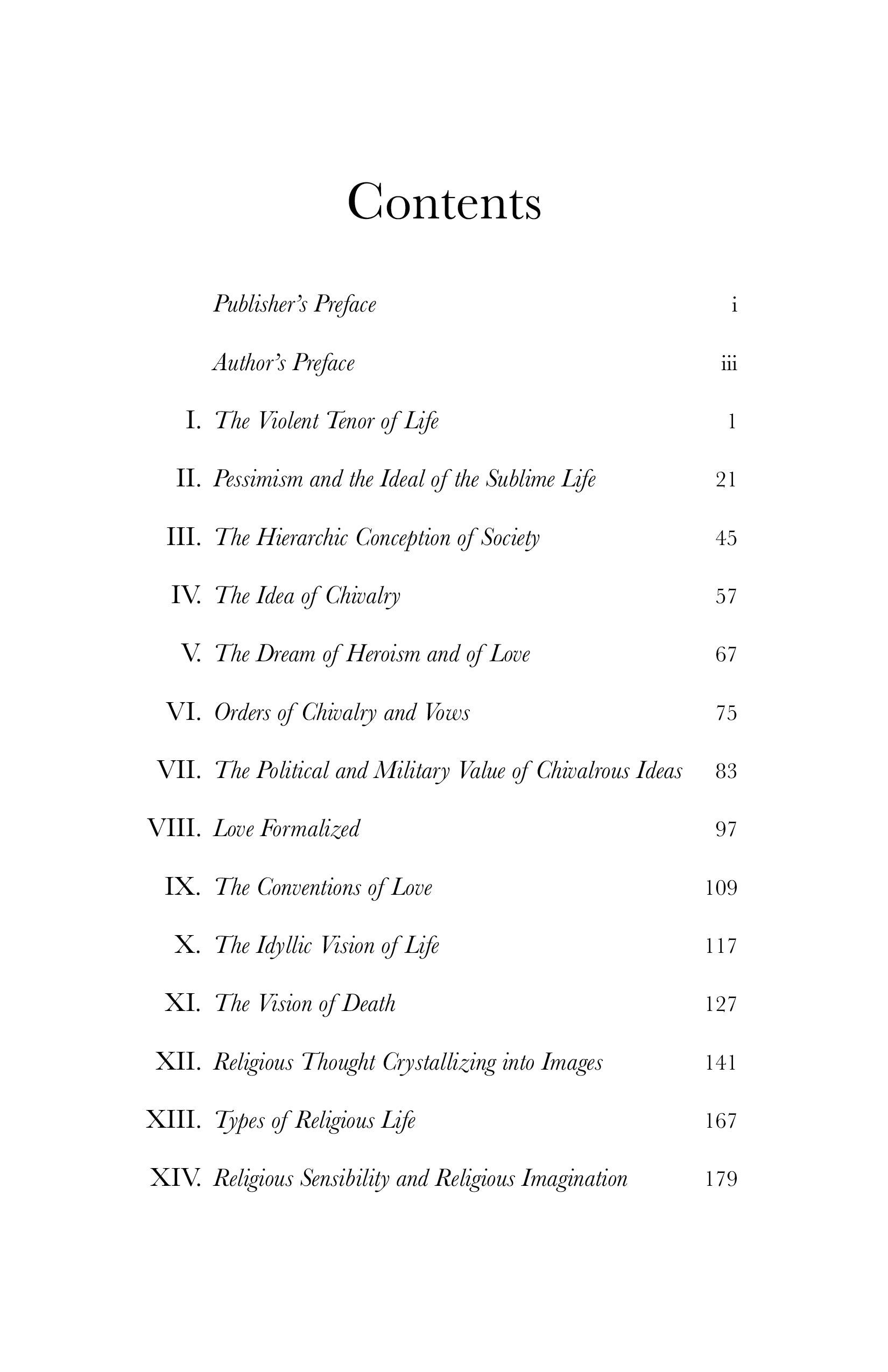 The Waning of the Middle Ages