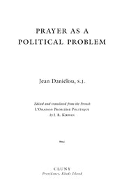 Prayer as a Political Problem
