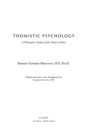 Thomistic Psychology