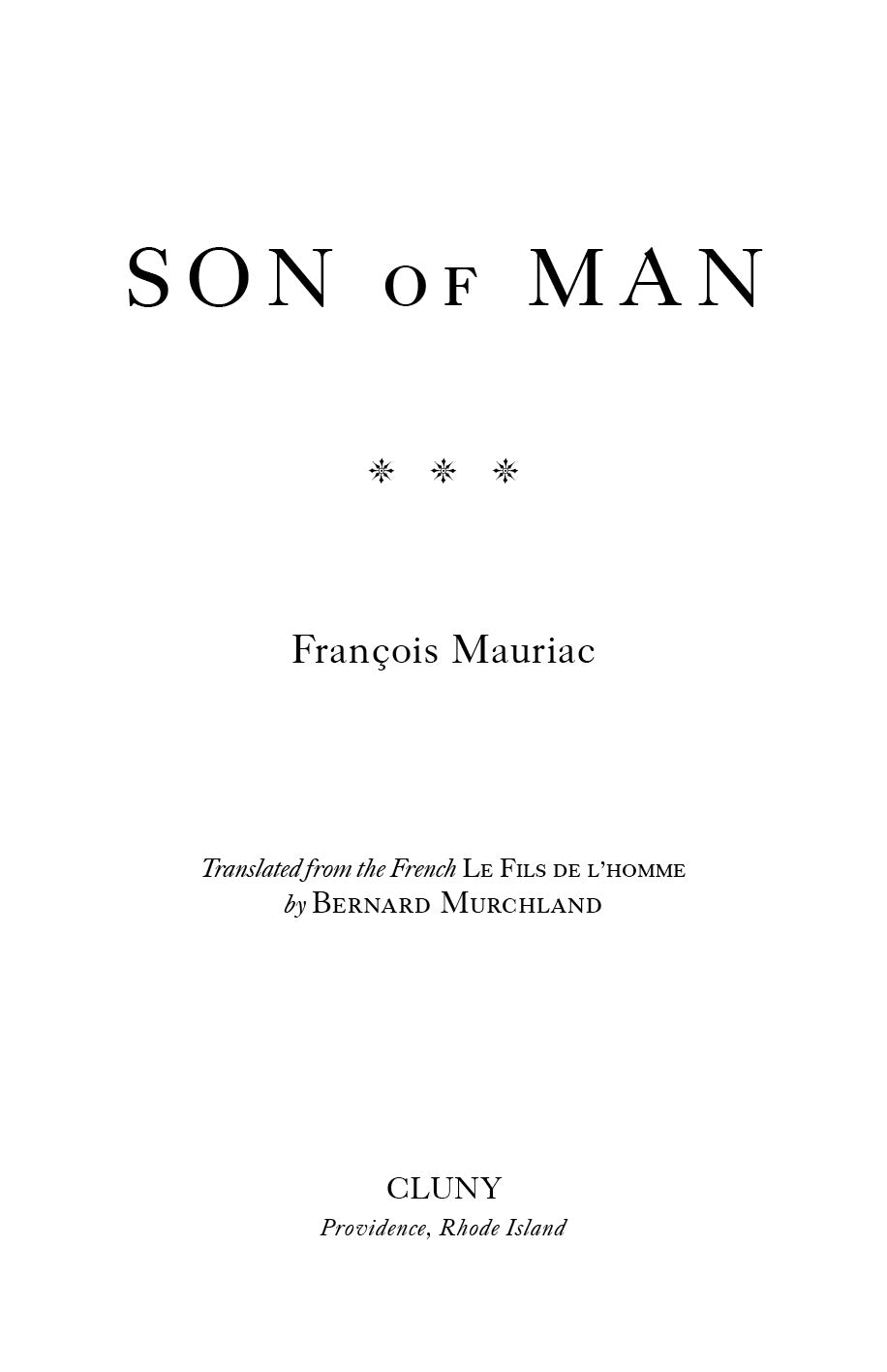 The Son of Man