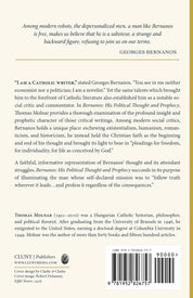 Bernanos: His Political Thought and Prophecy
