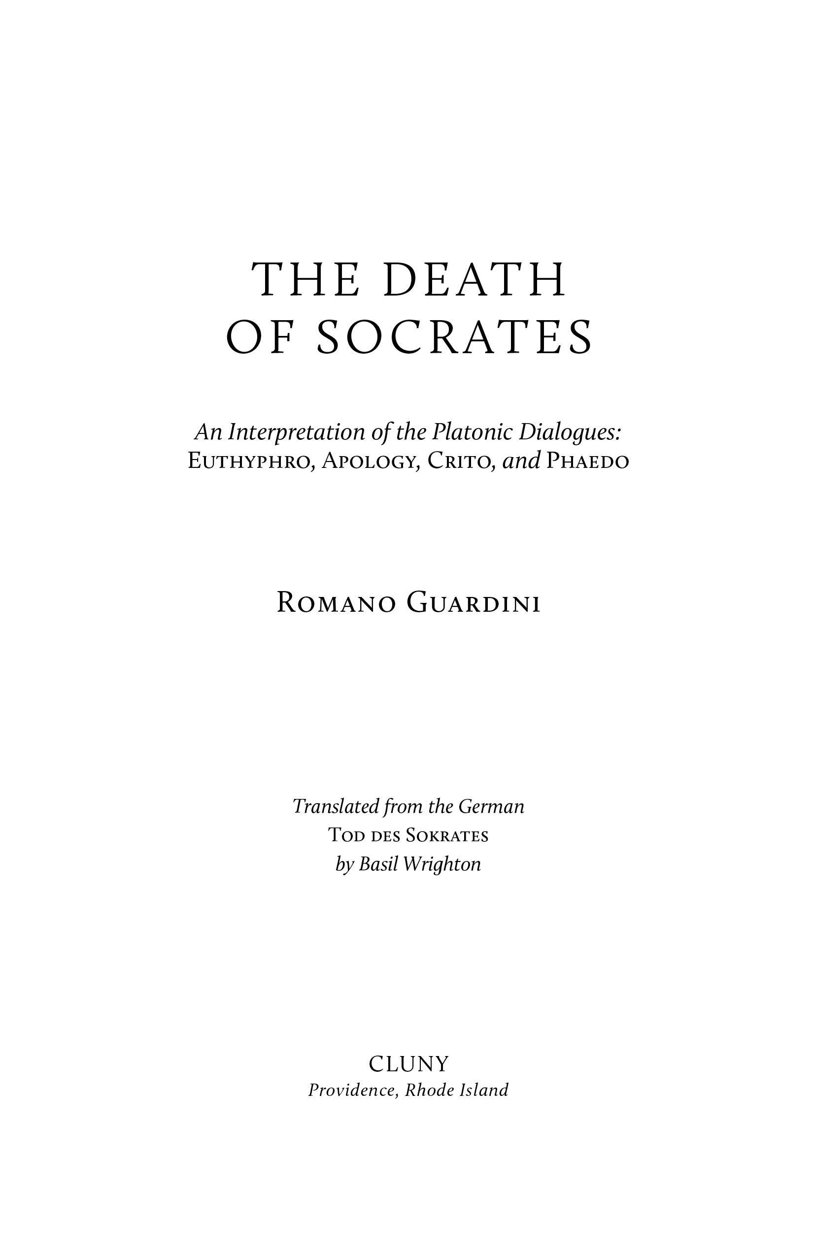 The Death of Socrates
