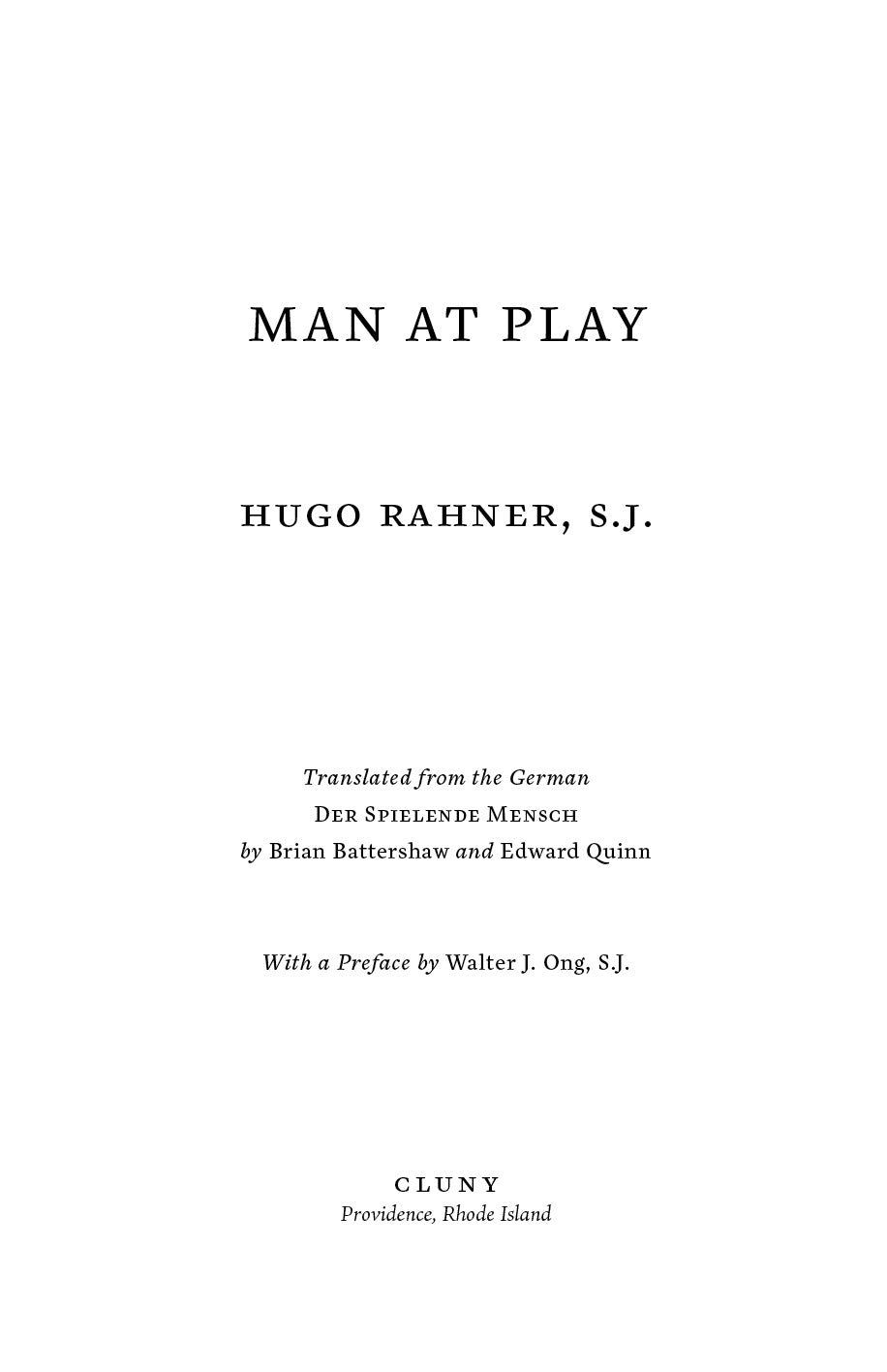 Man at Play