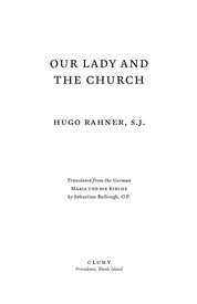 Our Lady and the Church