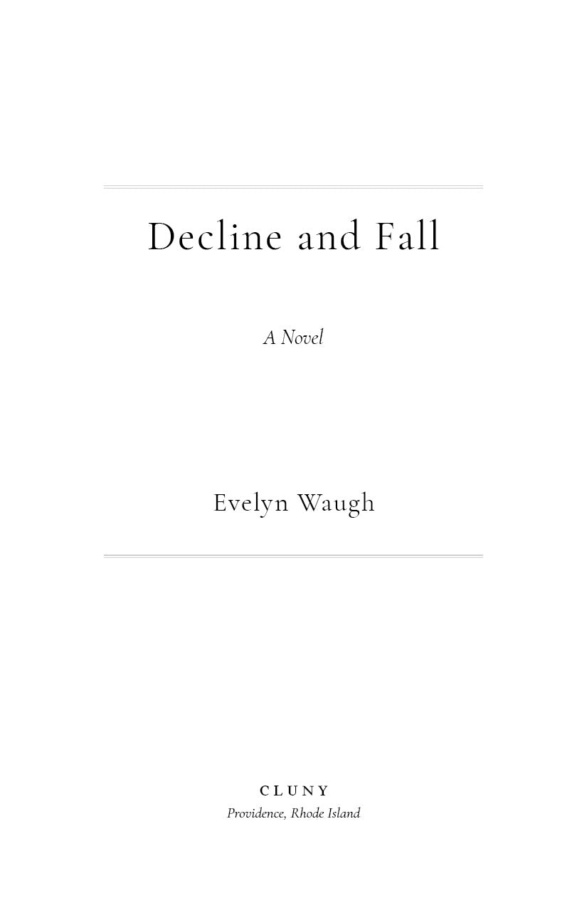 Decline and Fall
