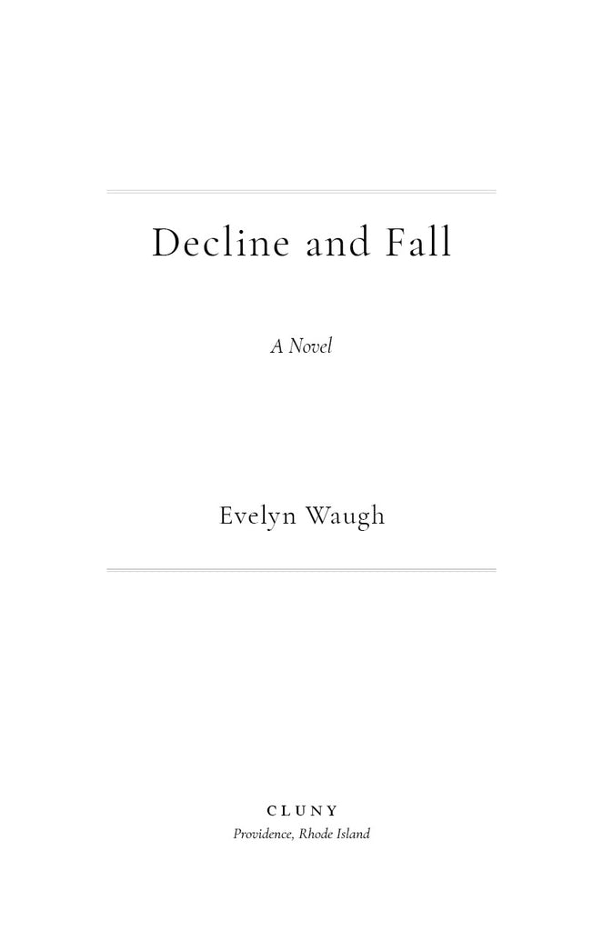 Decline and Fall