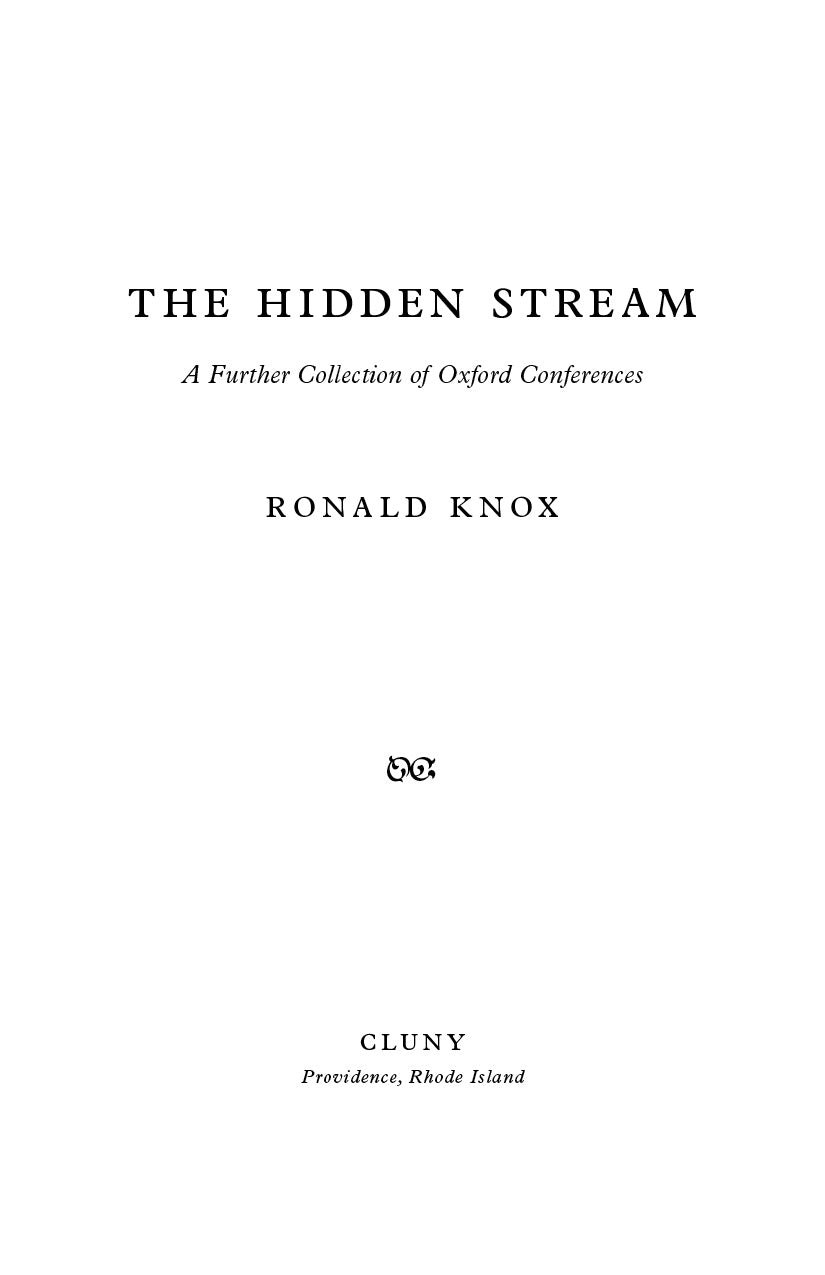 The Hidden Stream