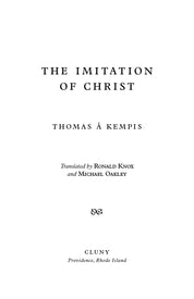 The Imitation of Christ