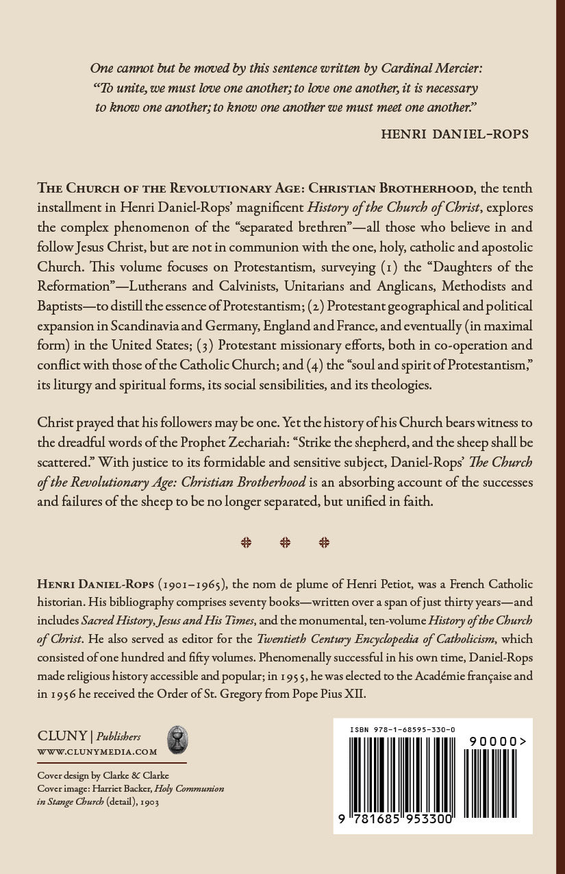 The Church of the Revolutionary Age: Christian Brotherhood
