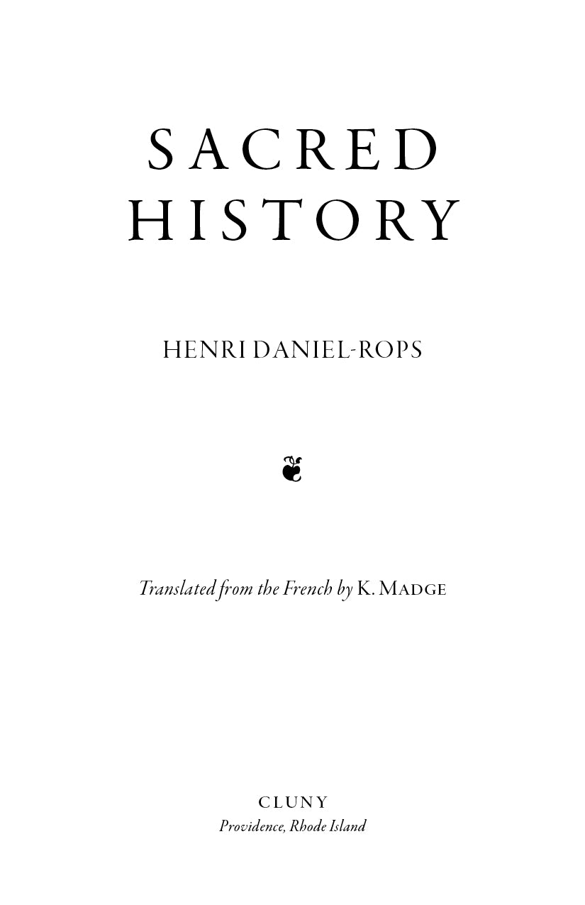Sacred History