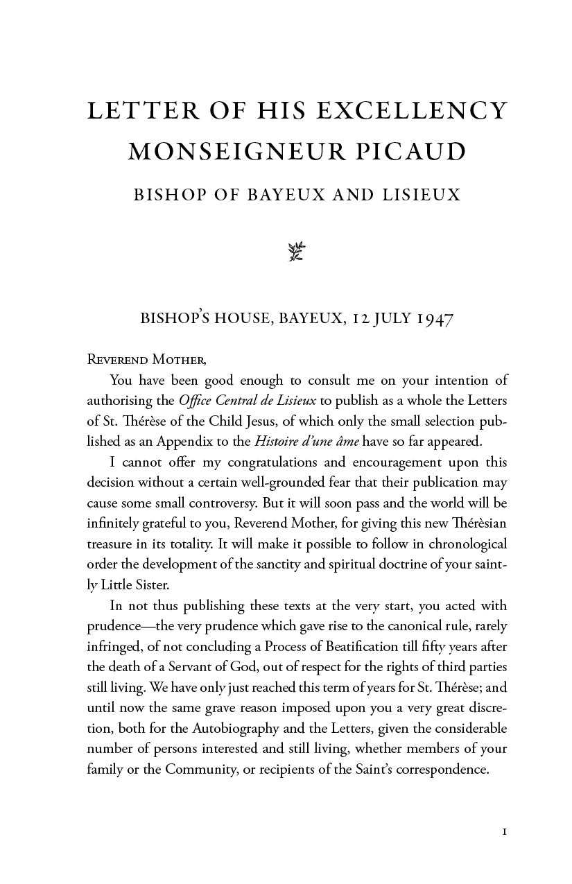 Collected Letters of Saint Thérèse of Lisieux