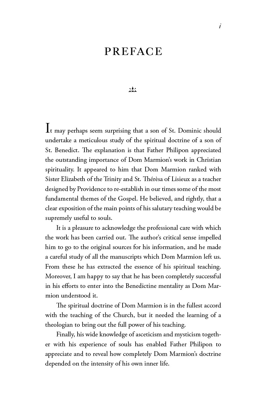 The Spiritual Doctrine of Dom Marmion