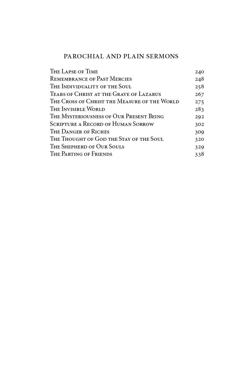 Selected Sermons