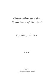 Communism and the Conscience of the West