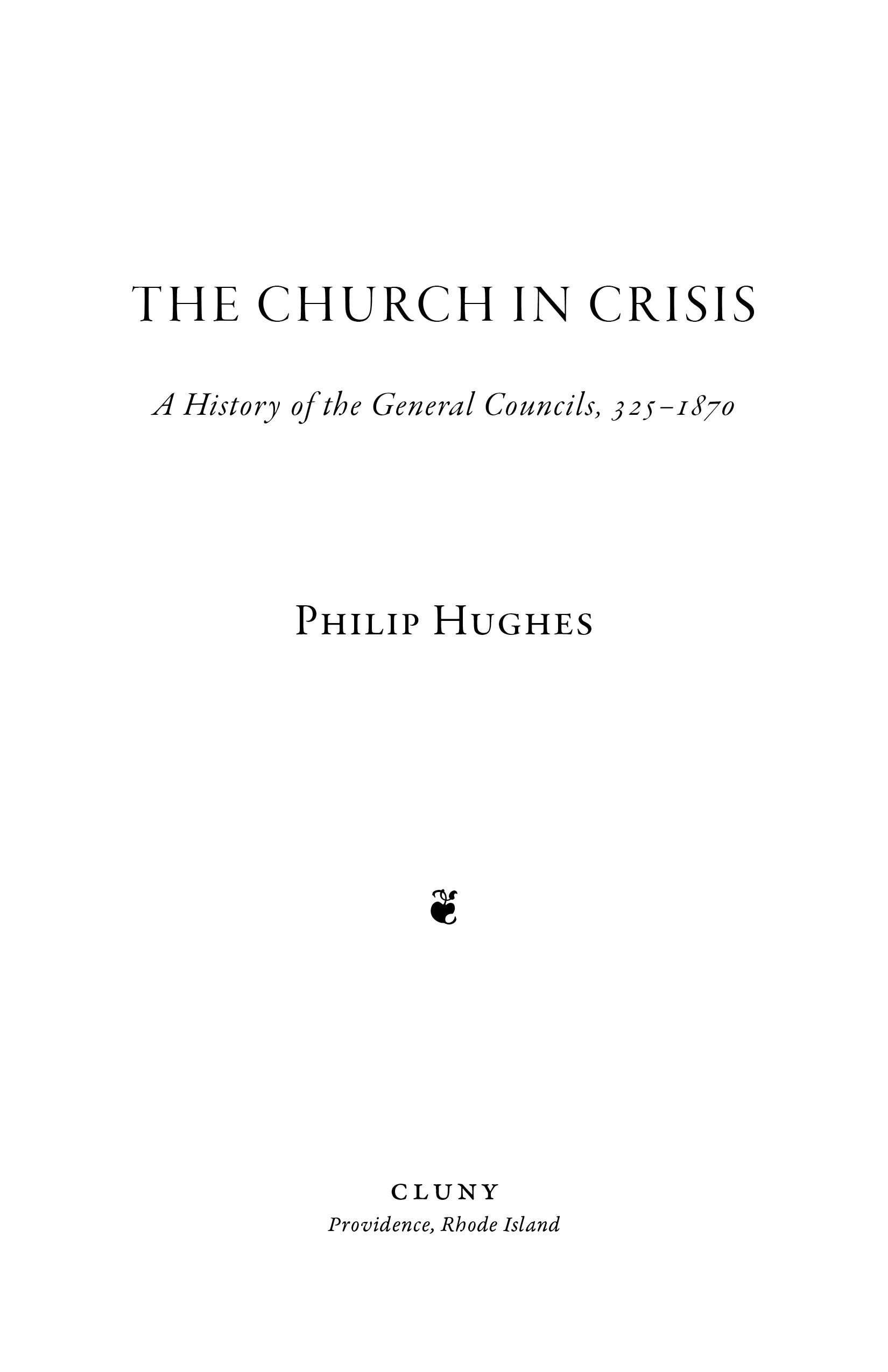 The Church in Crisis