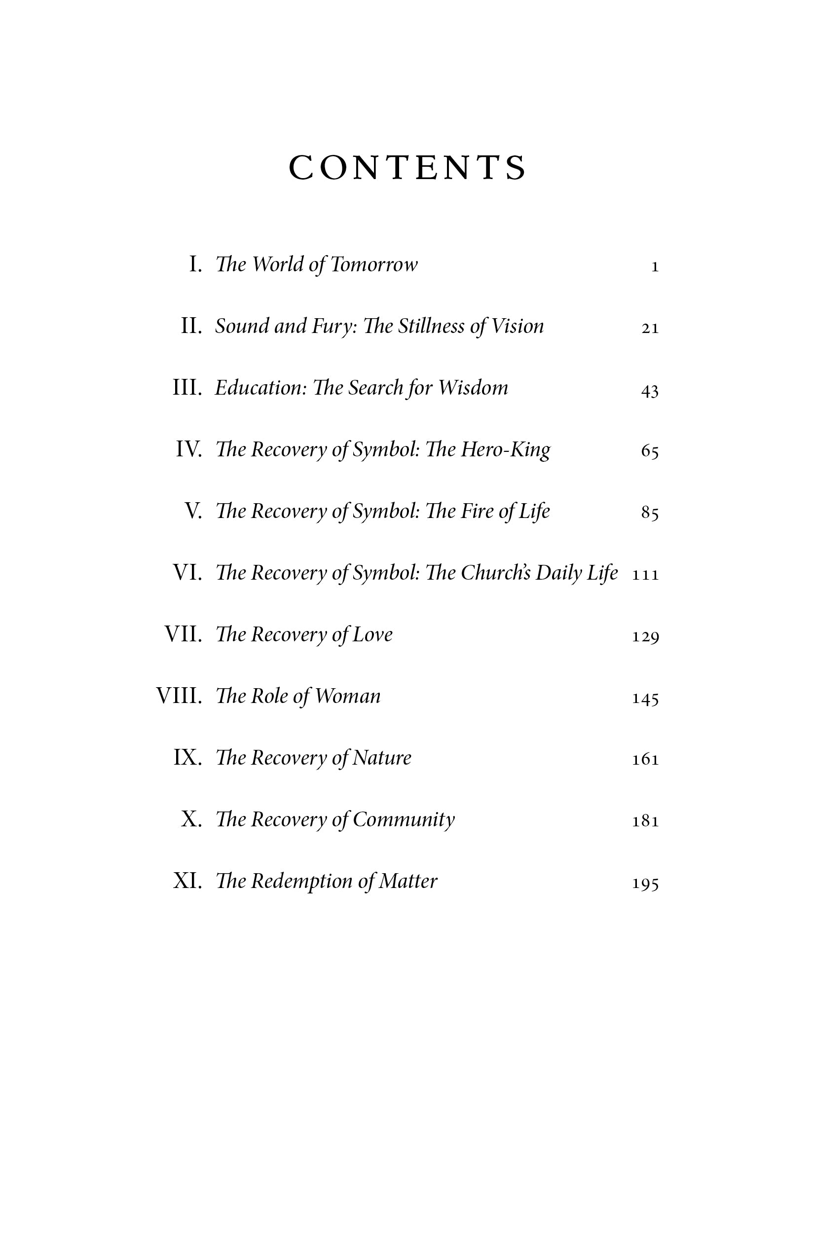 The Water and the Fire