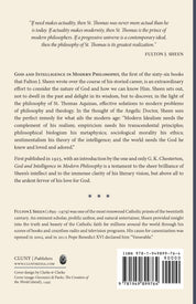 God and Intelligence in Modern Philosophy