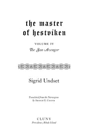 The Master of Hestviken: The Son Avenger (Volume IV)