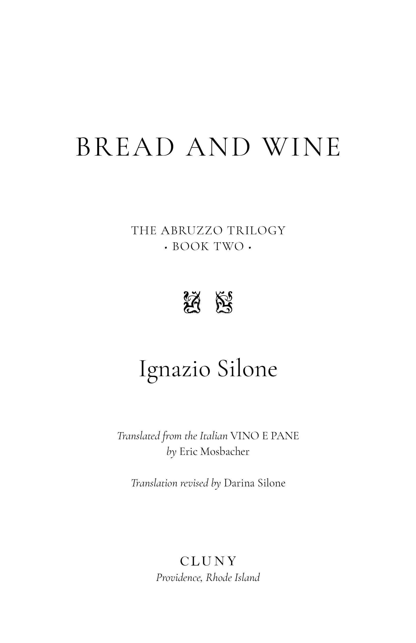 Bread and Wine