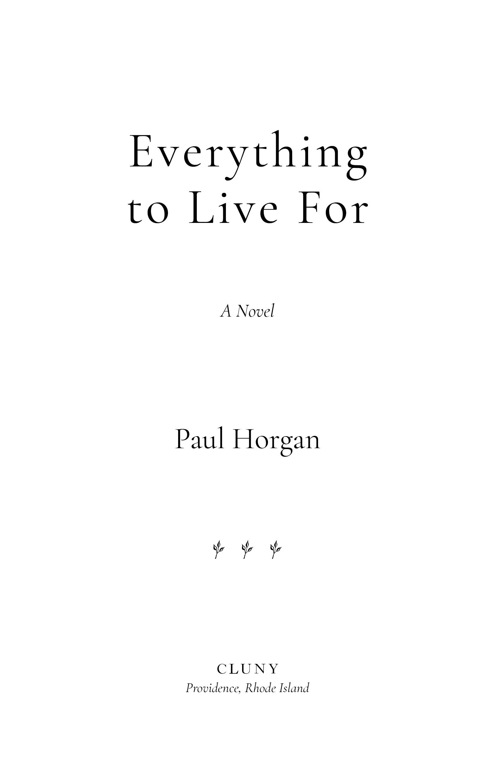 Everything to Live For