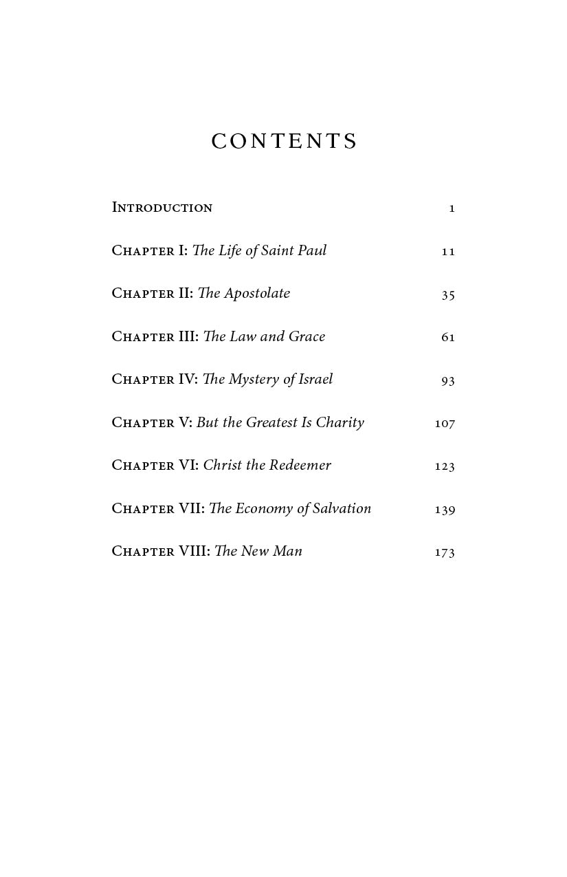 The Living Thoughts of Saint Paul