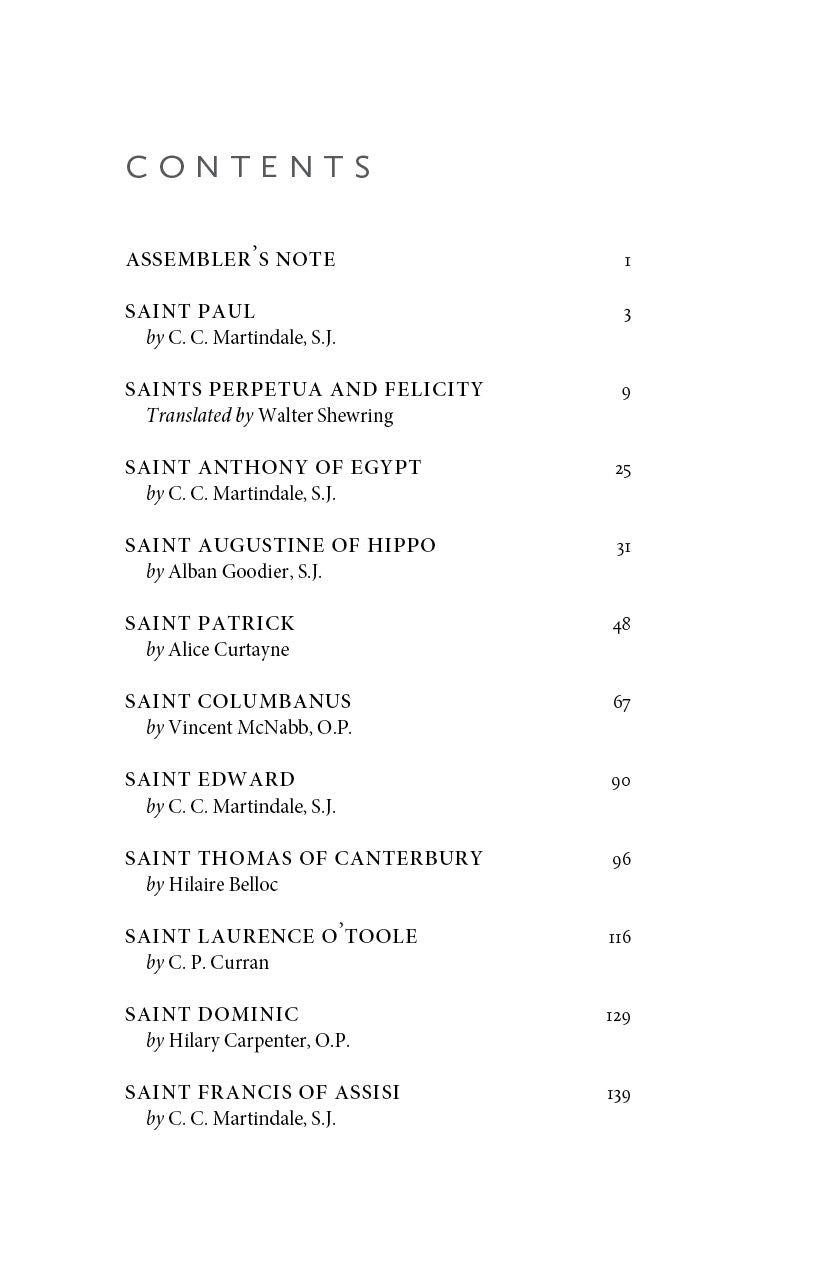Saints Are Not Sad