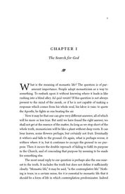 The Meaning of the Monastic Life