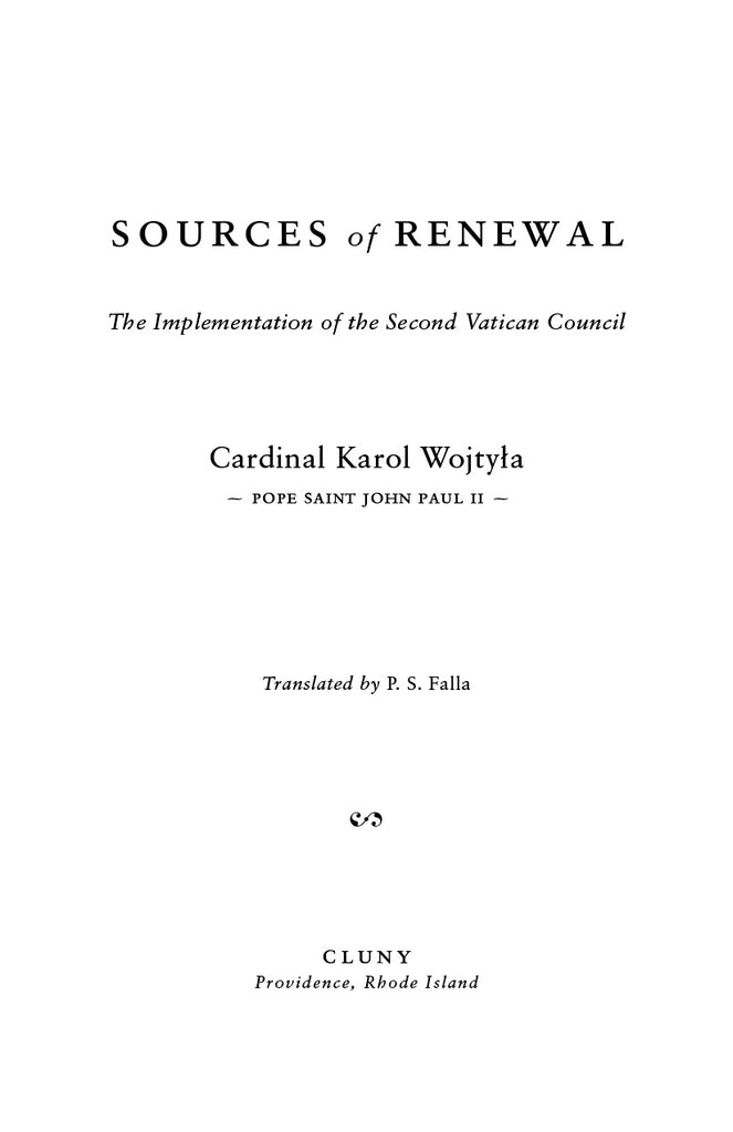 Sources of Renewal