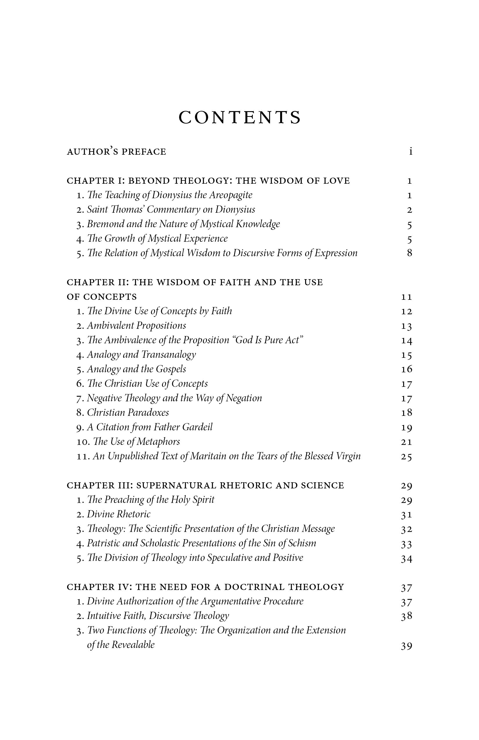 The Wisdom of Faith