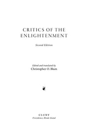 Critics of the Enlightenment