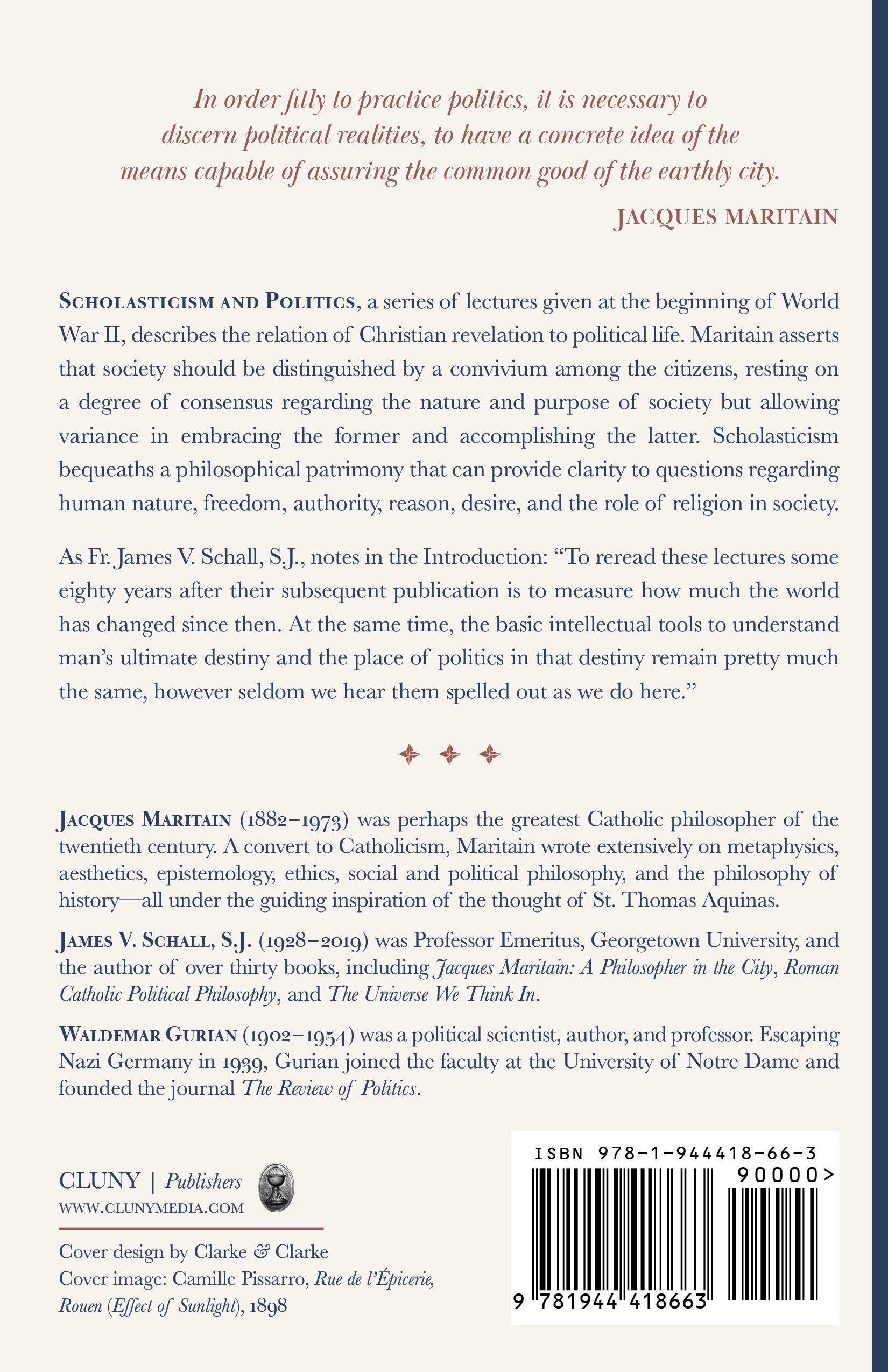 Scholasticism & Politics